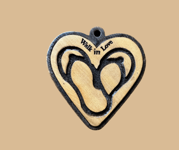 Bijoux bois walk in love