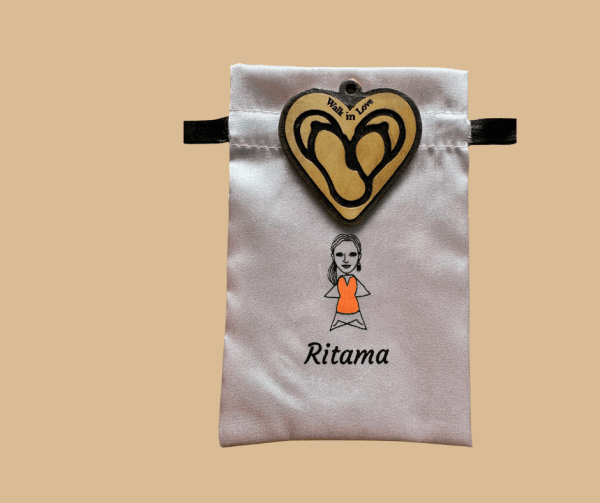 Sac pour bijou coeur et tongs