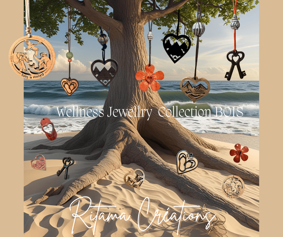 Les collections de bijoux en bois Ritama