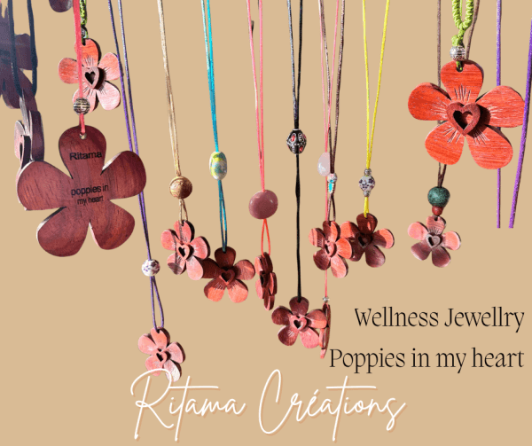 Collection poppies in my heart