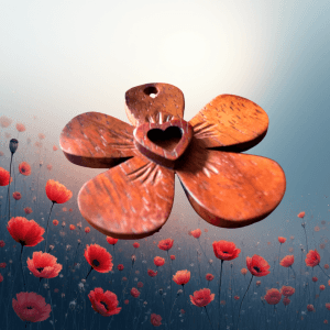 Bijoux Poppies in my heart : des coquelicots dans mon cœur