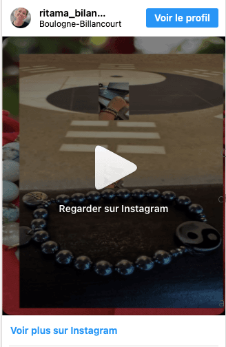 Instagram bijoux pierre