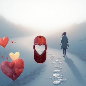 Pendentif suivre son coeur